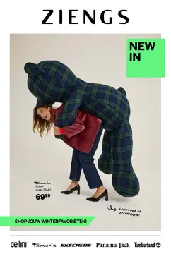 Ziengs Schoenen folder voorblad