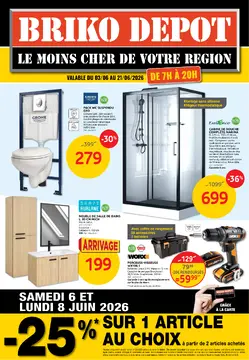 Briko Depot couverture de brochure