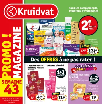 Kruidvat couverture de brochure