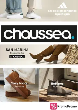 Chaussea couverture de brochure