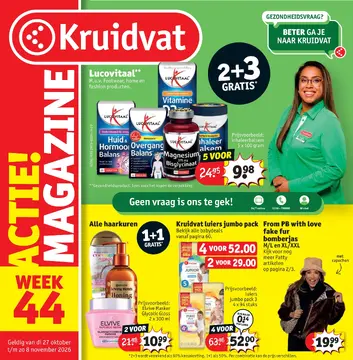 Kruidvat folder voorblad