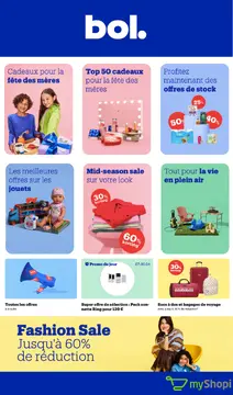 Bol.com couverture de brochure