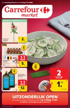Carrefour Market  folder voorblad