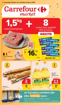 Carrefour Market  folder voorblad