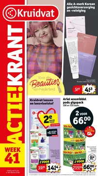 Kruidvat folder voorblad