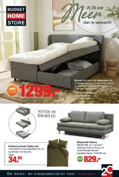Budget Home Store folder voorblad