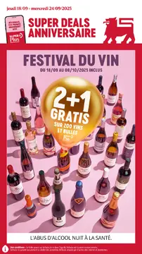 Delhaize couverture de brochure