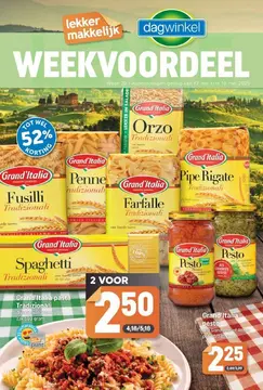 Dagwinkel folder voorblad