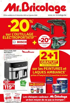 Mr.Bricolage couverture de brochure