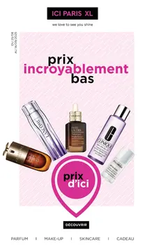 ICI PARIS XL couverture de brochure