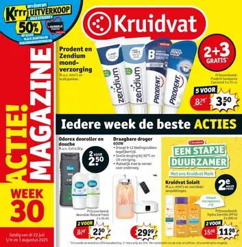 Kruidvat folder voorblad