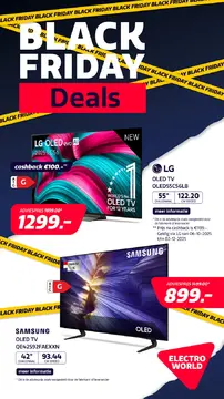 Electro World folder voorblad