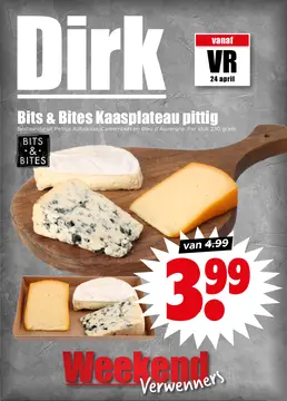 Dirk Weekendverwenners folder voorblad