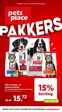 Pets Place folder voorblad