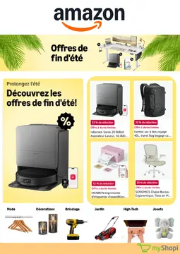 Amazon couverture de brochure