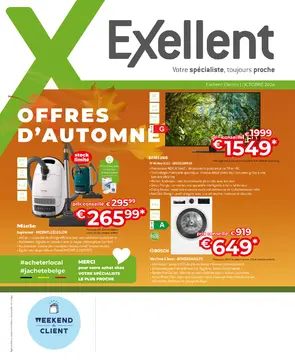 Exellent couverture de brochure