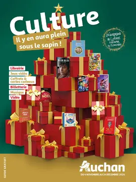 Auchan couverture de brochure