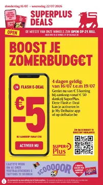 Delhaize folder voorblad