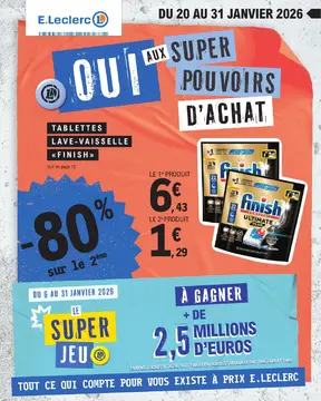 E.Leclerc couverture de brochure