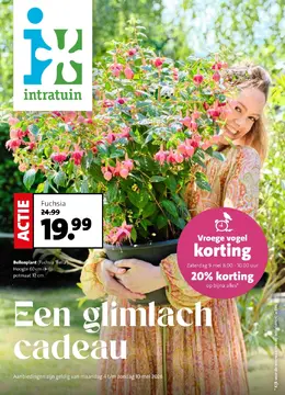 Intratuin folder voorblad