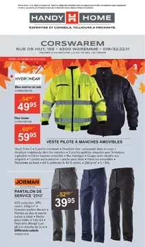 Handy Home couverture de brochure