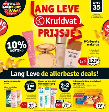 Kruidvat folder voorblad