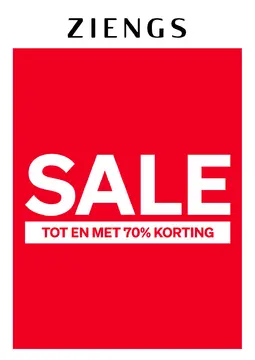 Ziengs Schoenen folder voorblad