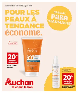 Auchan folder voorblad