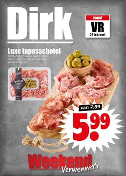 Dirk Weekendverwenners folder voorblad