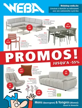 WEBA couverture de brochure