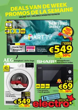 ElectroStock couverture de brochure
