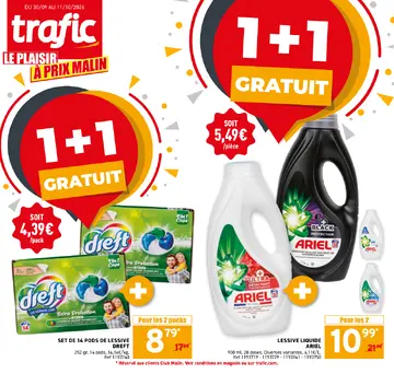 Trafic couverture de brochure