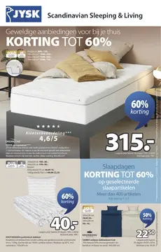 JYSK folder voorblad