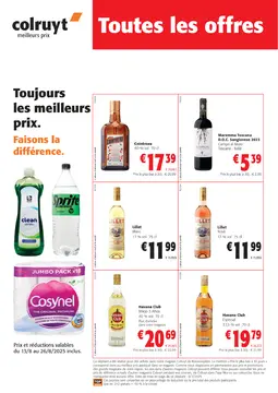 Colruyt couverture de brochure