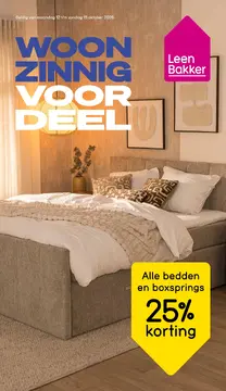 Leen Bakker folder voorblad