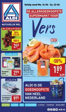 ALDI folder voorblad