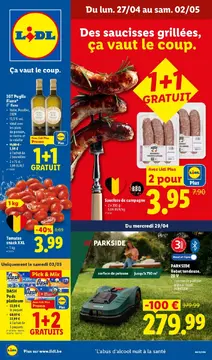 Lidl couverture de brochure
