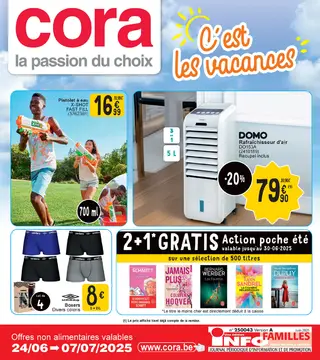 Cora couverture de brochure