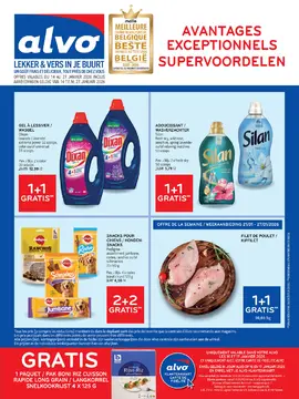 Alvo couverture de brochure