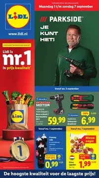 Lidl folder voorblad