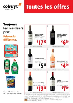 Colruyt couverture de brochure