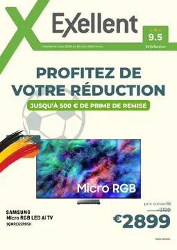 Exellent couverture de brochure