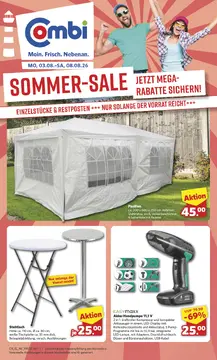 Combi Markt folder voorblad