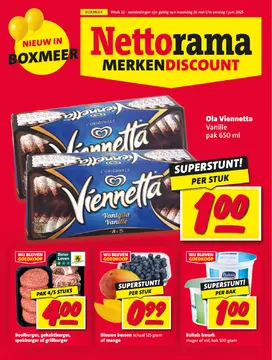 Nettorama folder voorblad