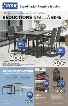 JYSK couverture de brochure