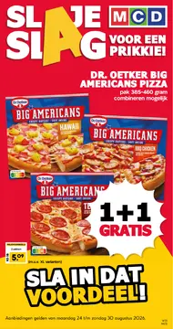 MCD Supermarkt folder voorblad