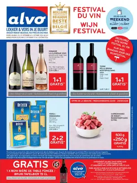 Alvo couverture de brochure