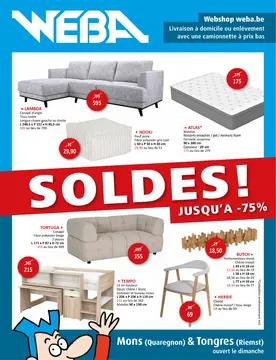 WEBA couverture de brochure