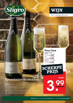 Sligro folder voorblad