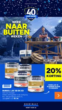 Bouwmaat folder voorblad